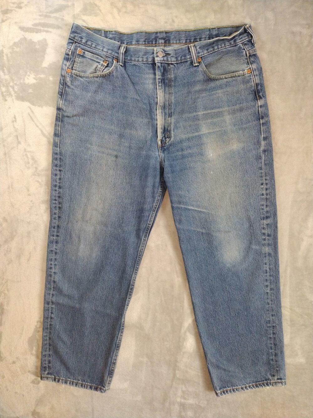 Levi’s 550 Jeans Men’s 42x30 Relaxed Fit Wallet Fade Casual Western Americana